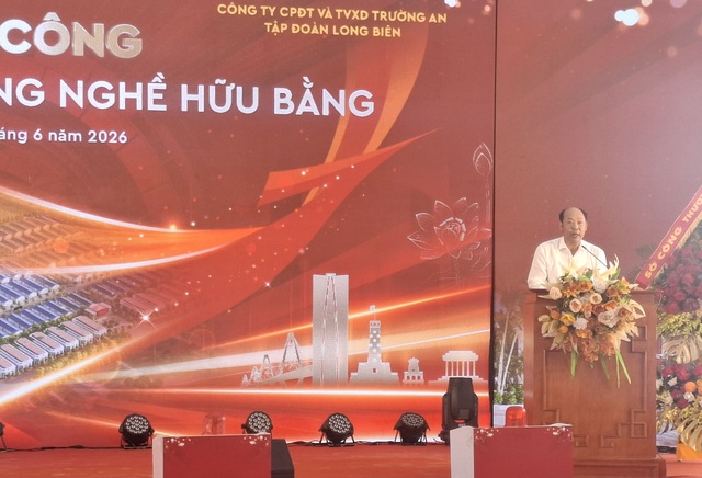 Hà Nội: Khởi công Cụm công nghiệp làng nghề Hữu Bằng- Ảnh 4.