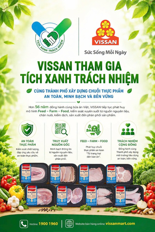 VISSAN tham gia chương trình “Tick xanh trách nhiệm”- Ảnh 1.