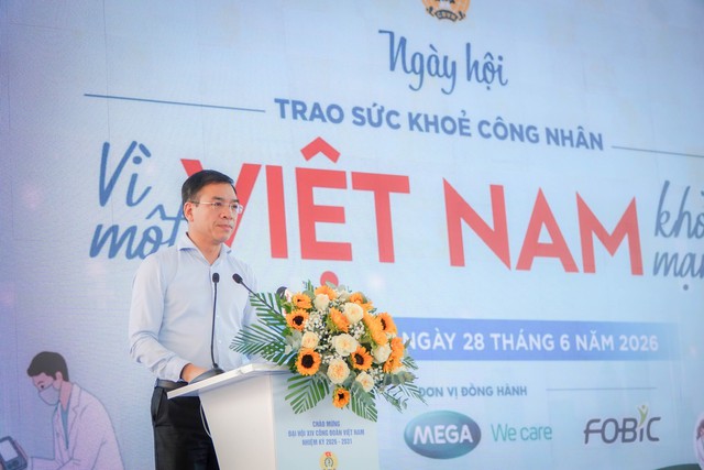 TP Cần Thơ: Hơn 1.000 đoàn viên tham gia Ngày hội “Trao sức khỏe công nhân - Vì một Việt Nam khỏe mạnh”- Ảnh 5.