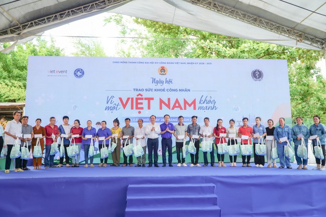 TP Cần Thơ: Hơn 1.000 đoàn viên tham gia Ngày hội “Trao sức khỏe công nhân - Vì một Việt Nam khỏe mạnh”- Ảnh 4.