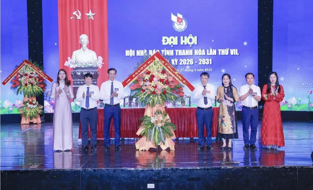 Đại hội Hội Nhà báo tỉnh Thanh Hóa lần thứ VII: Kiến tạo nền tảng phát triển mới cho báo chí- Ảnh 6.