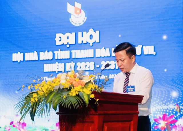 Đại hội Hội Nhà báo tỉnh Thanh Hóa lần thứ VII: Kiến tạo nền tảng phát triển mới cho báo chí- Ảnh 3.