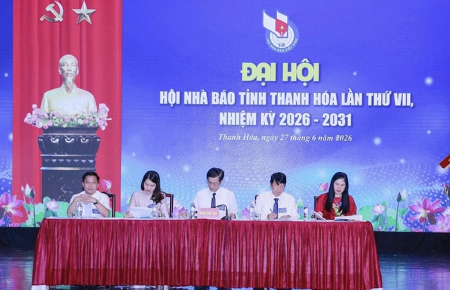 Đại hội Hội Nhà báo tỉnh Thanh Hóa lần thứ VII: Kiến tạo nền tảng phát triển mới cho báo chí- Ảnh 2.
