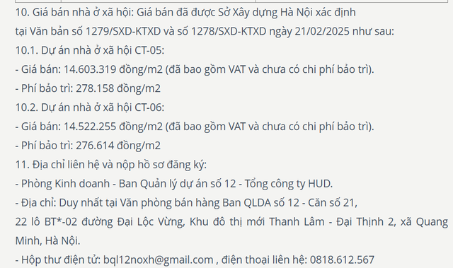 Nhà ở xã hội CT05 và CT06 khu đô thị HUD Mê Linh bắt đầu thu hồ sơ - Ảnh 2.