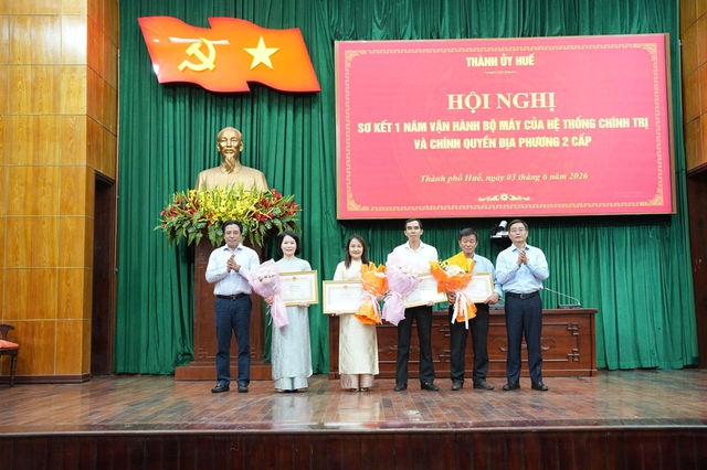 TP Huế: Sơ kết 1 năm vận hành mô hình chính quyền địa phương 2 cấp- Ảnh 3.