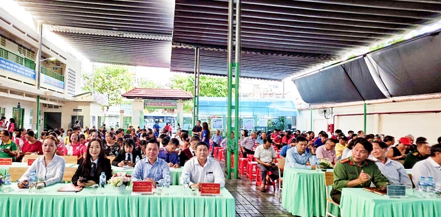 Phường Thạnh Mỹ Tây, TP.HCM: Chung tay xây dựng địa bàn văn minh, không ma túy- Ảnh 1.