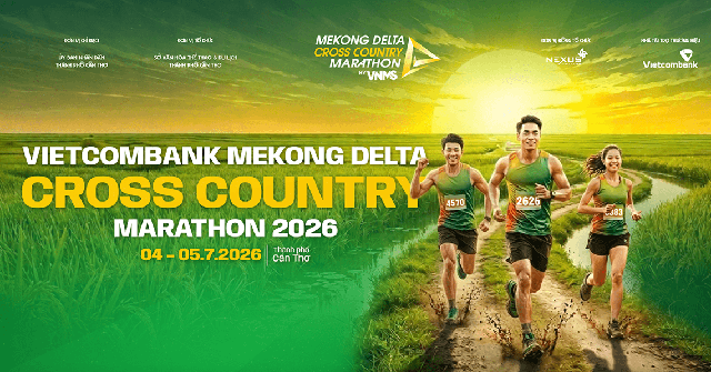 Khởi động giải chạy Vietcombank Mekong Delta Cross Country Marathon 2026- Ảnh 1.