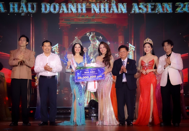Doanh nhân Nguyễn Thị Ngọc Thảo giành vương miện Hoa hậu Doanh nhân Asean 2026- Ảnh 1.