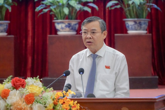 Kỳ họp thứ ba HĐND TP Cần Thơ khoá XI tiến hành phiên chất vấn và trả lời chất vấn- Ảnh 9.