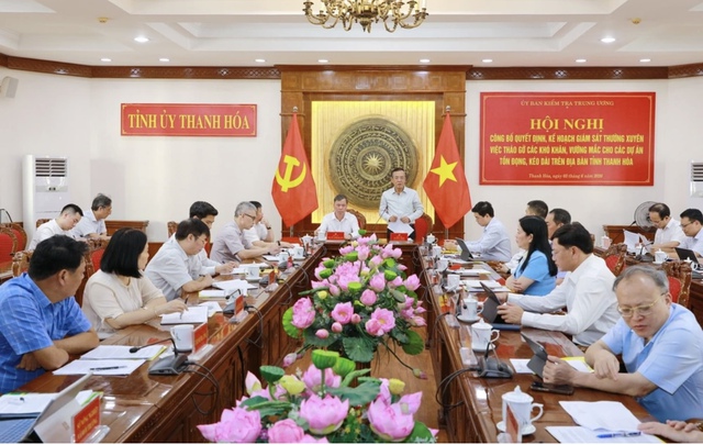 Thanh Hóa: Tăng cường giám sát, tháo gỡ dự án tồn đọng, khơi thông nguồn lực cho phát triển- Ảnh 1.