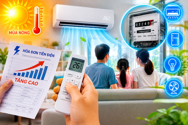 4 nguyên nhân khiến hóa đơn tiền điện tăng mạnh- Ảnh 1.