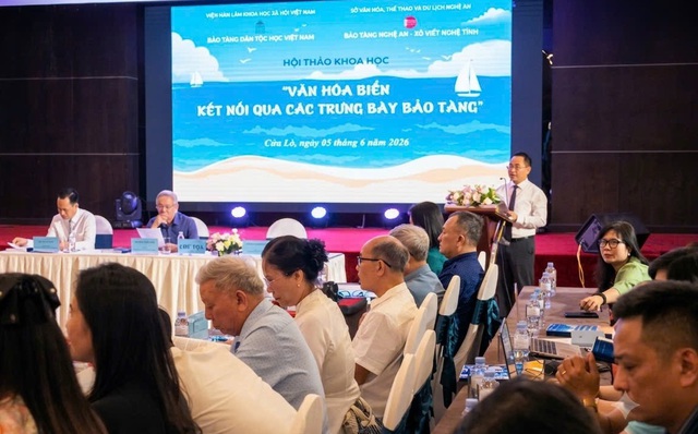 Bảo tồn và phát huy giá trị văn hóa biển qua các hoạt động trưng bày bảo tàng- Ảnh 1.