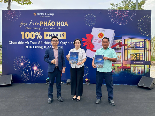 ROX Living Kiến Tường: Pháp lý vững vàng, sẵn sàng cho kế hoạch an cư, đầu tư- Ảnh 1.