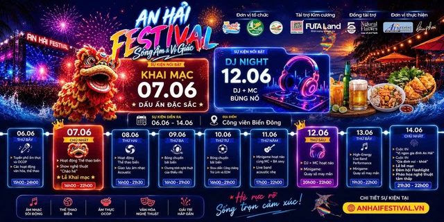 Đà Nẵng: Khai mạc Lễ hội An Hải Festival 2026- Ảnh 3. Đà Nẵng: Khai mạc Lễ hội An Hải Festival 2026- Ảnh 3.
