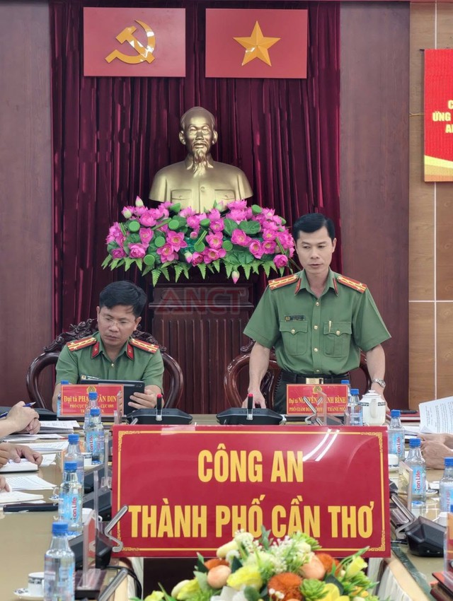 Công an TP Cần Thơ tiếp và làm việc với Đoàn kiểm tra của Cục Công nghệ thông tin- Ảnh 3. Công an TP Cần Thơ tiếp và làm việc với Đoàn kiểm tra của Cục Công nghệ thông tin- Ảnh 3.