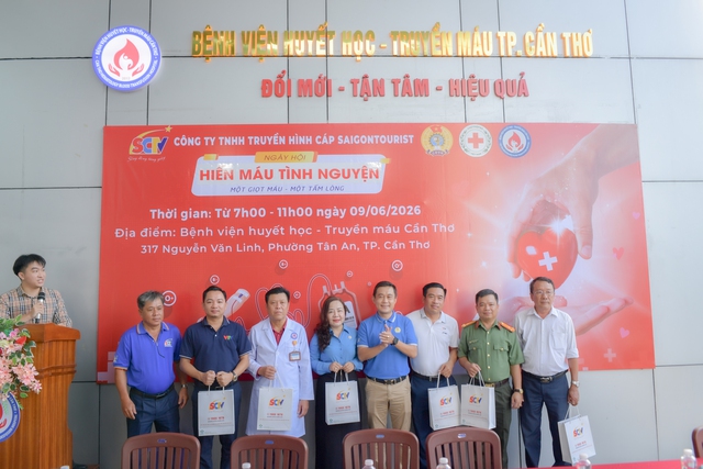 TP. Cần Thơ: Ngày hội Hiến máu tình nguyện SCTV 2026- Ảnh 4. TP. Cần Thơ: Ngày hội Hiến máu tình nguyện SCTV 2026- Ảnh 4.