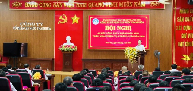 Tăng trưởng tích cực, Công ty CP Cấp nước Thanh Hóa quyết tâm hoàn thành vượt kế hoạch năm 2026 - Ảnh 1.
