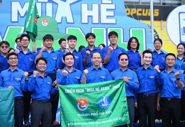 Sinh viên Hà Nội xuất quân Chiến dịch “Mùa hè xanh” năm 2026 - Ảnh 1.