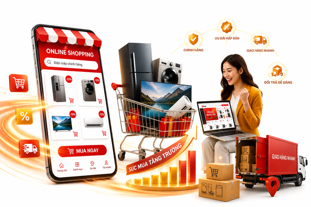 Người Việt chi khoảng 10.300 tỷ đồng mua thiết bị điện tử, điện gia dụng online- Ảnh 1.