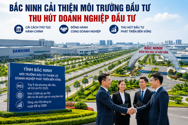 Bắc Ninh cải thiện môi trường đầu tư, tạo lực hút mới đối với doanh nghiệp - Ảnh 2.