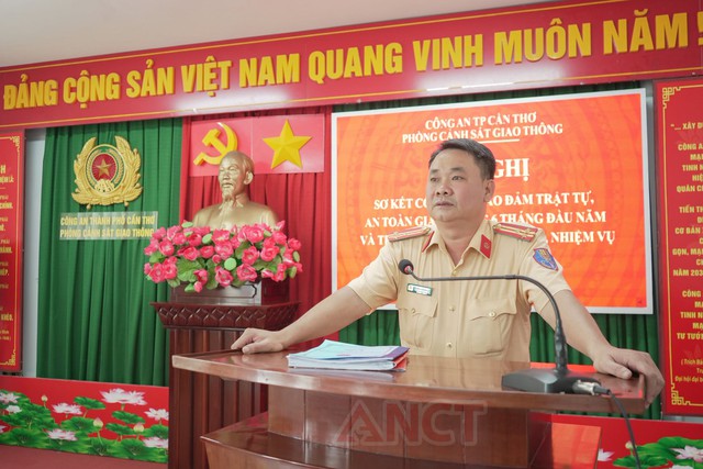 Cần Thơ: Lực lượng CSGT quyết tâm hoàn thành nhiệm vụ bảo đảm TTATGT năm 2026- Ảnh 6.