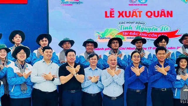 49 Chiến sĩ Tình nguyện xuất quân đến Đặc khu Côn Dảo với sức trẻ kiến tạo những giá trị bền vững- Ảnh 1.