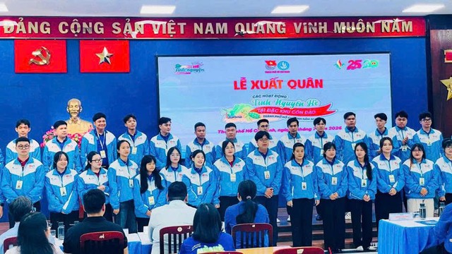 49 Chiến sĩ Tình nguyện xuất quân đến Đặc khu Côn Dảo với sức trẻ kiến tạo những giá trị bền vững- Ảnh 3.