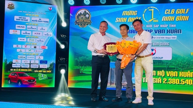 Hội tụ tinh hoa golfer, lan tỏa giá trị kết nối đồng hương Ninh Bình tại Giải Golf tranh Cúp Vạn Xuân 2026 - Ảnh 3.