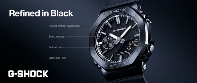G-SHOCK Ra Mắt Dòng Luxe Black 2100 Series - Ảnh 4.