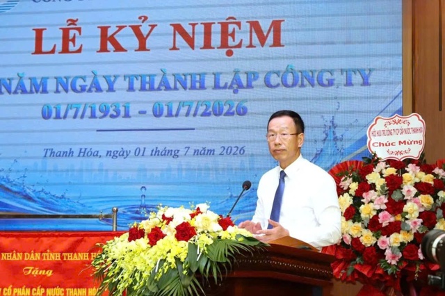 Công ty CP Cấp nước Thanh Hóa: 95 năm gìn giữ mạch nguồn, kiến tạo tương lai - Ảnh 3.