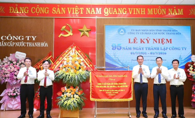 Công ty CP Cấp nước Thanh Hóa: 95 năm gìn giữ mạch nguồn, kiến tạo tương lai - Ảnh 1.