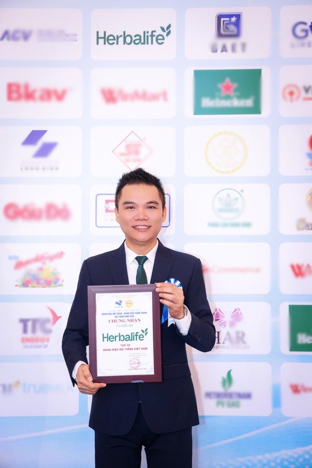 Herbalife Việt Nam thuộc Top 10 Nhãn hiệu nổi tiếng Việt Nam năm 2026- Ảnh 2.