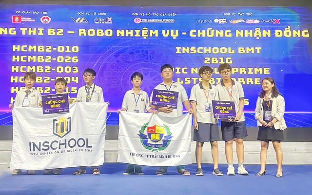 Học sinh Trường Phổ thông Thái Bình Dương xuất sắc giành vé dự chung kết thế giới Robotacon WRO 2026 - Ảnh 3.