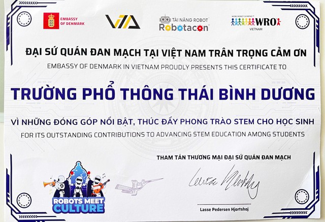 Học sinh Trường Phổ thông Thái Bình Dương xuất sắc giành vé dự chung kết thế giới Robotacon WRO 2026 - Ảnh 2.