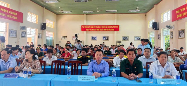 Xã Thái Mỹ, TP.Hồ Chí Minh: Tổ chức Phiên toà giả định về sử dụng trái phép chất ma tuý - Ảnh 1.
