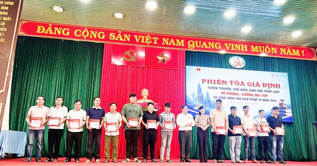 Xã Thái Mỹ, TP.Hồ Chí Minh: Tổ chức Phiên toà giả định về sử dụng trái phép chất ma tuý - Ảnh 3.