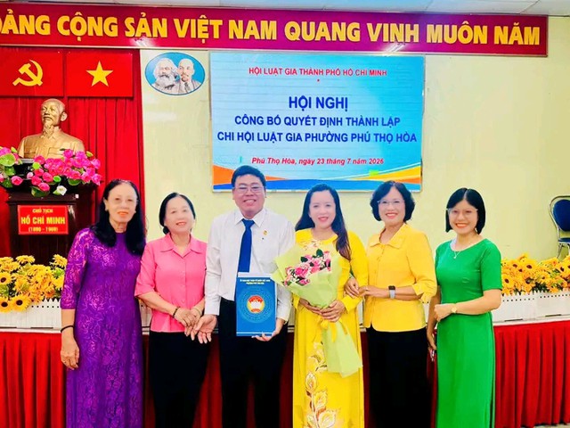 TP.Hồ Chí Minh - Chi hội Luật gia phường Phú Thọ Hoà: Góp phần giải quyết các phát sinh ngay tại cơ sở  - Ảnh 3.