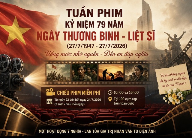Tuần phim Kỷ niệm 79 năm Ngày Thương binh - Liệt sĩ: Những thước phim tái hiện lịch sử- Ảnh 1.