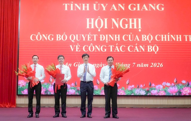 Đồng chí Lê Quang Tùng giữ chức Bí thư Tỉnh ủy An Giang- Ảnh 1.