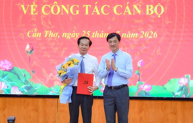 Đồng chí Đỗ Thanh Bình giữ chức Bí thư Thành ủy Cần Thơ- Ảnh 1.
