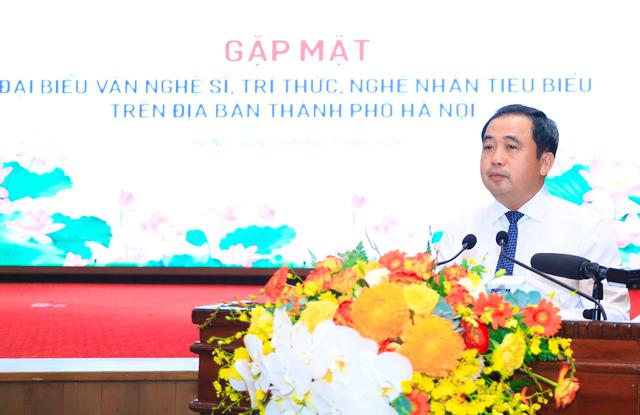 Văn nghệ sĩ, trí thức, nghệ nhân giữ gìn bản sắc văn hóa Thăng Long - Hà Nội - Ảnh 2.
