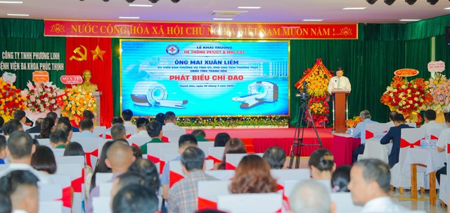 Thanh Hóa: Bệnh viện Đa khoa Phúc Thịnh đưa vào vận hành hệ thống PET/CT và MRI 3.0 Tesla- Ảnh 3.