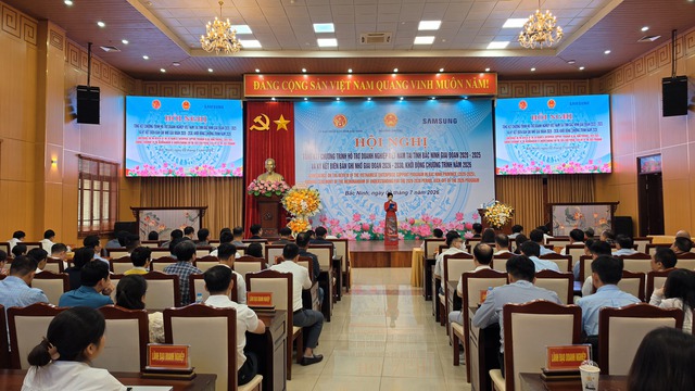 Bắc Ninh tổng kết chương trình hỗ trợ doanh nghiệp giai đoạn 2020-2025 và ký kết hợp tác giai đoạn 2026-2030 với Samsung Việt Nam - Ảnh 3.