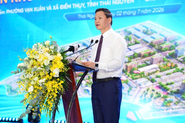 Thái Nguyên: Khởi công Dự án Khu công nghệ số tập trung Yên Bình - Ảnh 2.