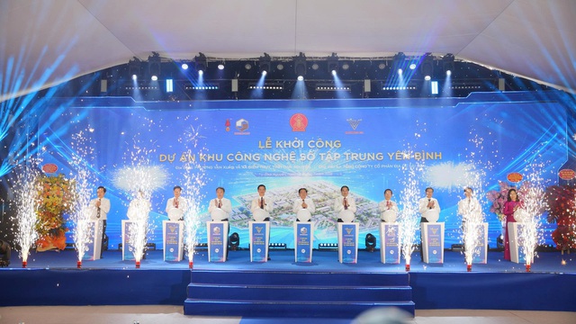 Thái Nguyên: Khởi công Dự án Khu công nghệ số tập trung Yên Bình - Ảnh 3.