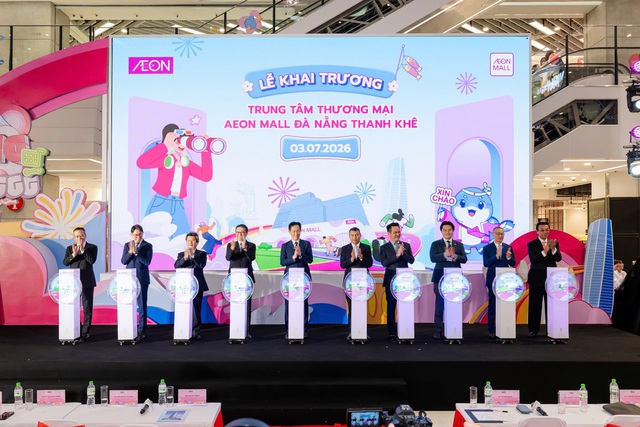 TP. Đà Nẵng: Khai trương Trung tâm Thương mại AEON MALL tại TTC Plaza Đà Nẵng- Ảnh 4.