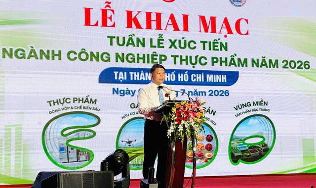 Khai mạc Tuần lễ Xúc tiến ngành Công nghiệp thực phẩm năm 2026 tại TP Hồ Chí Minh- Ảnh 2.