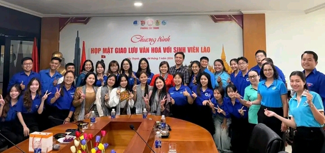 Phường Tây Thạnh: Tổ chức chương trình giao lưu văn hoá với sinh viên Lào- Ảnh 5.