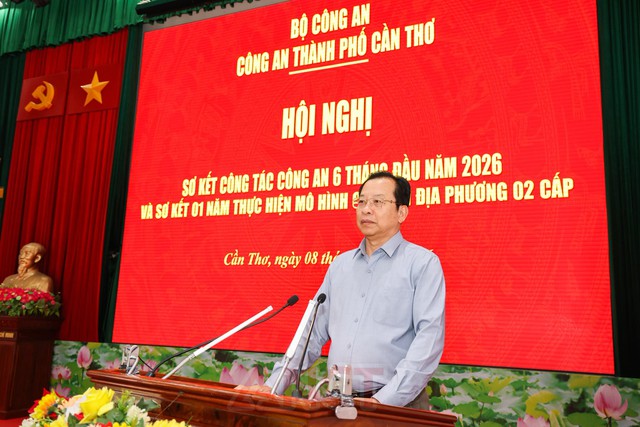 Công an TP Cần Thơ sơ kết công tác Công an 6 tháng đầu năm 2026 - Ảnh 6.
