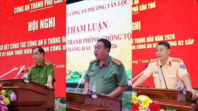 Công an TP Cần Thơ sơ kết công tác Công an 6 tháng đầu năm 2026 - Ảnh 3.